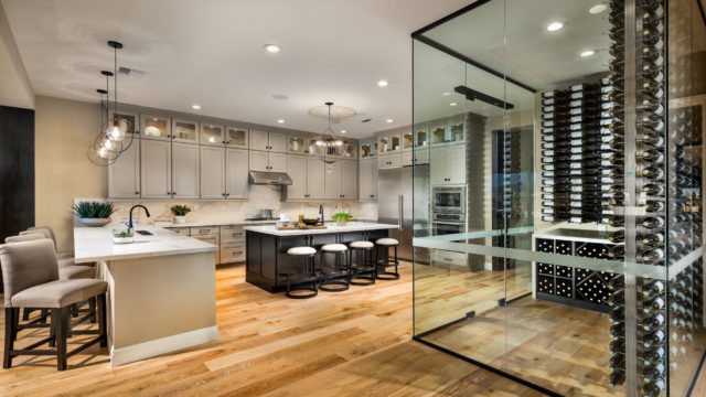 Kitchen and Wine Closet